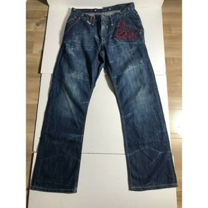 Unbranded Jeans Men's‎ 34X34 Authentic Embroidered